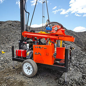 크롤러형 소형 다운 홀 드릴링 장비 디젤 유압 회전 드릴링 장비 - Product Image 1