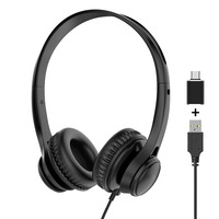 Headset Gaming Grosir dengan Mikrofon, Headset Berkabel 3.5mm Murah yang Dapat Disesuaikan untuk Gamer dan Kantor