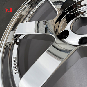 ล้อฟอร์จชุบโครเมียมขัดเงา ขนาด <span class=keywords><strong>17</strong></span> 18 19 20 นิ้ว <span class=keywords><strong>Volk</strong></span> Racing Te37sl 5x112 5x114.3 5x120 สำหรับ Q50 Q60 G37 M340i Avalon - Product Image 3