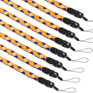 Wholesales Free Sample Custom Printed Sublimation Neck <b>Lanyards</b> Promotion Keychain <b>Polyester</b> <b>Lanyard</b> with Custom Logo - Product Image 1