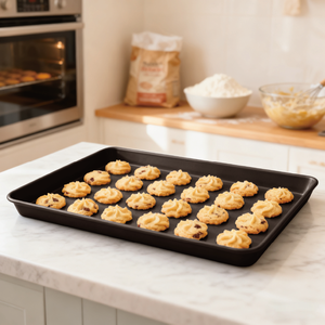 אביזרים למטבח מאפייה מאפיית אביזרים לחם & כיכר פאנס מלבני צורה מלבנית בטוחה nonstick פחמן פלדה מחבת bakingמגש - Product Image 1