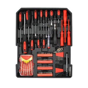 Chuyên Nghiệp Cơ Khí Công Cụ Thiết Lập 499 Mảnh Nhôm Xe Đẩy Trường Hợp 186Pcs Dụng Cụ cầm Tay & Ổ Cắm Thép Carbon Hộ Gia Đình Công Cụ Thiết Lập - Product Image 5