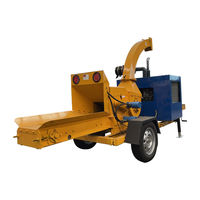 Nouveau broyeur de bois industriel déchiqueteuse déchiqueteuse à tambour déchiqueteuse de production de copeaux de bois Machine pour la poudre de sciure de bois