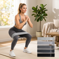 Banda Elástica de Goma para Ejercicio con Logotipo Personalizado, Equipo de Entrenamiento, Expansor para Gimnasio, Yoga y Fitness