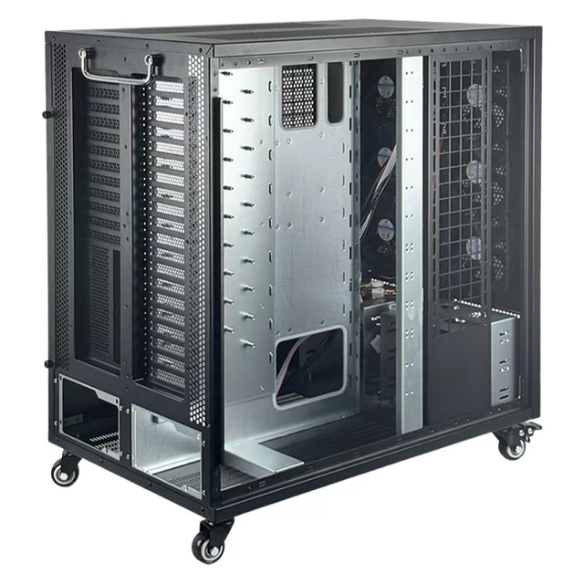 OEM ODM USB 3.0 Mid Tower Gaming PC Case New Design ATX Form Factor Steel Material with In-Stock Fan