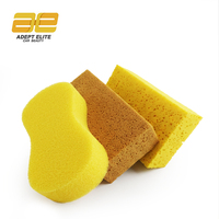 Éponge de lavage de voiture en mousse de polyuréthane de qualité supérieure, hautement absorbante, anti-rayures, microporeuse, séchage rapide, excellente rétention d'eau