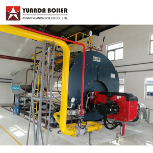 Calderas de Vapor Horizontales Automáticas de Tubo de Fuego de 2 Toneladas, 2000 kg, 2 Mt por Hora, a Gas Natural, Diésel o GLP para Fábricas de <span class=keywords><strong>Ropa</strong></span> - Product Image 3