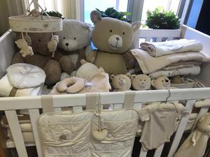 Baby Soft 100% Cotton Organic Muslin <strong>Wholesale</strong> Bedding Set Baby <strong>Cribs</strong> Sets - Product Image 6