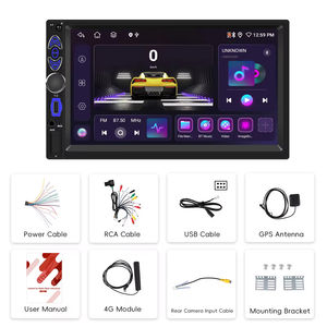 Radio para Auto Podofo de 7'' con Android, 8 Núcleos, 4+64GB, CarPlay Inalámbrico, Módem 4G, Android Auto, WiFi, GPS, Logística Eficiente - Product Image 6