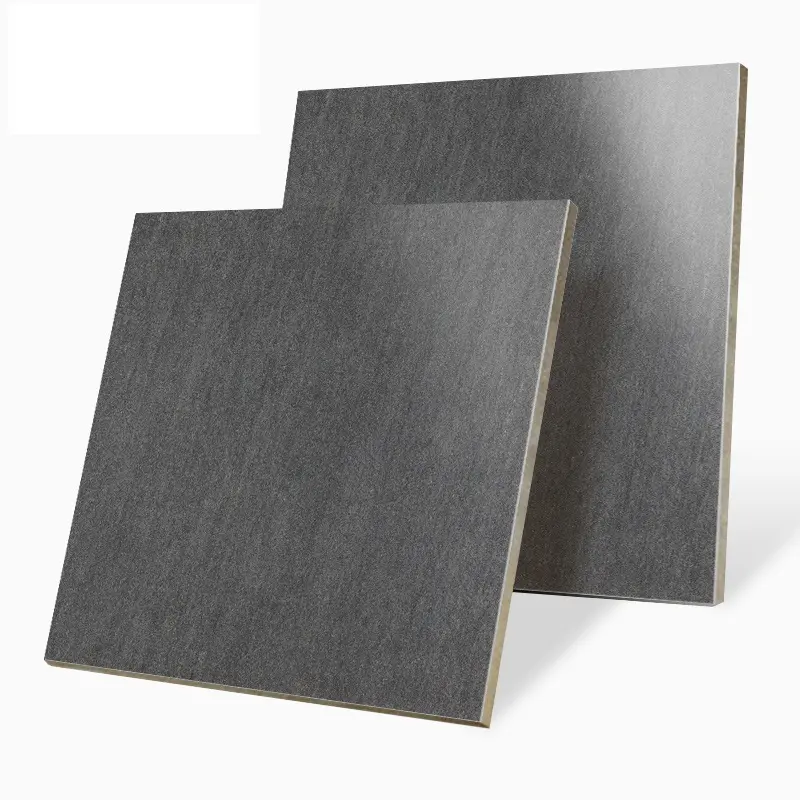 Нескользящие промышленные кухонные фарфоровые светло-серые цементные плитки 60x60, уличная керамическая плитка