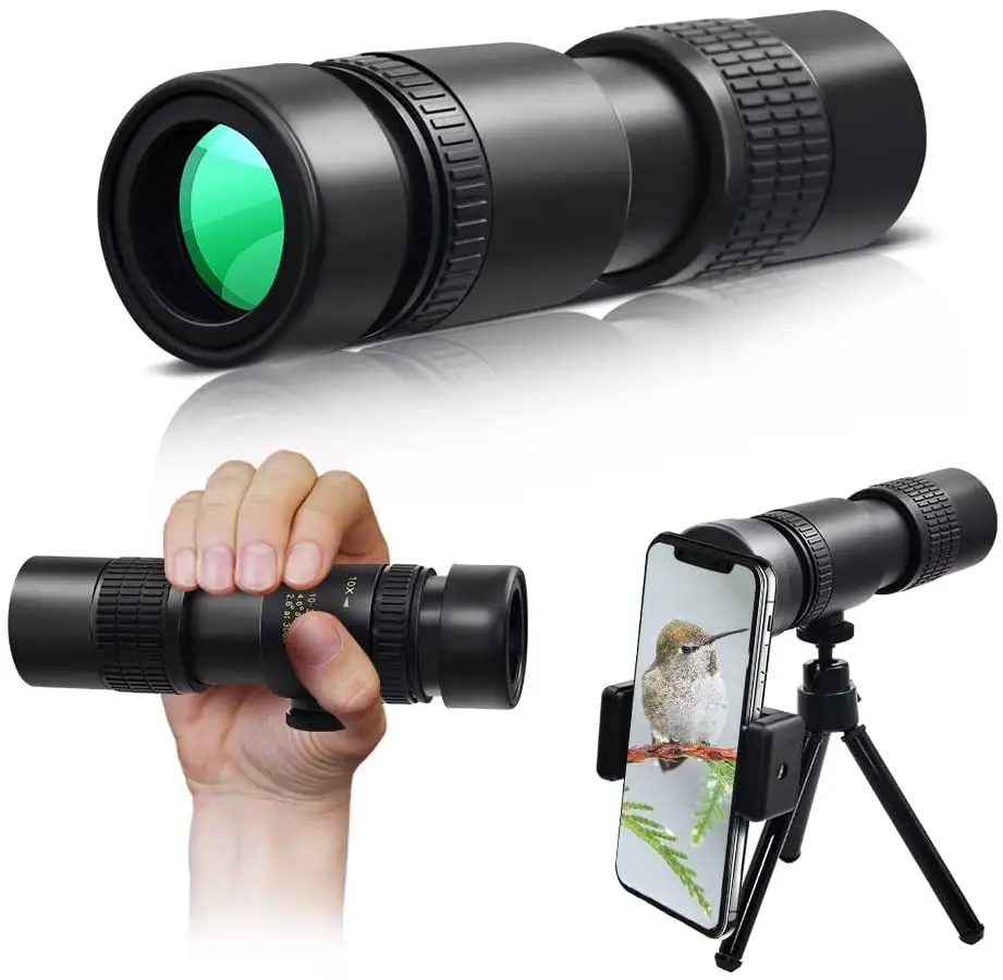 Mobile Phone Camera Lens 12X Zoom Telephoto Lens External Telescope Smartphone Black White Focus Metal Frame Universal
