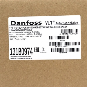Variateur de fréquence AC d'origine Danfoss 131B0048 VLT 2807, contrôleur de moteur, automatisation industrielle - Product Image 3