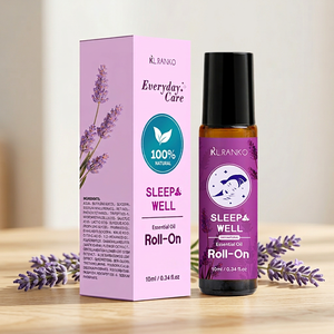 <span class=keywords><strong>Huile</strong></span> apaisante personnalisée OEM, mélange d'herbes naturelles, huiles d'aromathérapie relaxantes, huiles essentielles pour le sommeil, soulagement du stress, roll-on à la lavande - Product Image 1