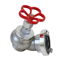Robinet d'angle en aluminium 2 pouces BSP mâle pour hydrant d'incendie