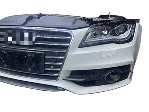 Kit de Carrocería Delantera Nuevo para <span class=keywords><strong>Audi</strong></span> A7 RS7 2011-2015, Piezas de Auto Cromadas de ABS con Recortes para Escape, Pago T/T - Product Image 3