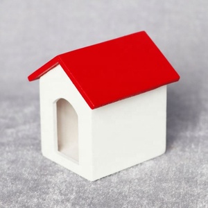 <span class=keywords><strong>Maison</strong></span> <span class=keywords><strong>de</strong></span> <span class=keywords><strong>poupée</strong></span> 1:12, mini-<span class=keywords><strong>maison</strong></span> miniature, modèle <span class=keywords><strong>de</strong></span> petite <span class=keywords><strong>maison</strong></span> rouge et blanche, petit nid pour chien, décoration <span class=keywords><strong>de</strong></span> micro-scène - Product Image 4