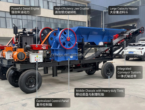 เครื่องบดแบบเคลื่อนที่สำหรับการทำเหมืองหินแกรนิต<span class=keywords><strong>หิน</strong></span>กรวด<span class=keywords><strong>หิน</strong></span><span class=keywords><strong>ปูน</strong></span>หินบดคอนกรีต - Product Image 4