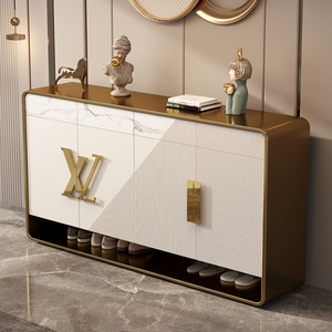 Zapateros <span class=keywords><strong>de</strong></span> Madera Maciza <span class=keywords><strong>de</strong></span> Lujo Ligero, Gran Capacidad, Diseño Moderno <span class=keywords><strong>de</strong></span> Alta Gama, Ajustables para 24-35 Pares, Muebles para el Hogar, Recibidor - Product Image 3