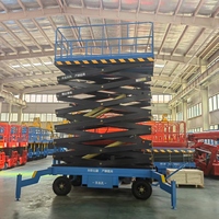 Échafaudage mobile électrique à ciseaux, élévateur d'échafaudage automatique pour la construction, prix d'usine