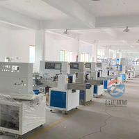 Machine d'emballage alimentaire électrique horizontale pour biscuits, gâteaux, légumes, fruits, emballage de sacs en plastique et de film, semi-automatique