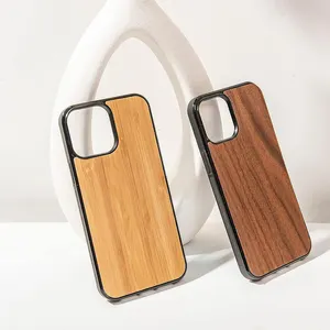 2024 Cheapest Transparent iPhone case wood Phone Case Cover New Shockproof For iPhone 13 X XR 11 Pro Max 12 14 15 Cases