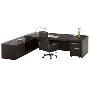 High Quality MDF Veneer <b>Office</b> Desk Computer <b>Table</b> - Product Image 1