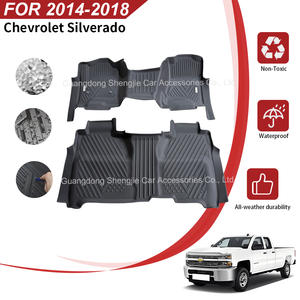 Tapis de sol de voiture tous temps personnalisés en usine 5D tapis de vaisselle profond pour accessoires <span class=keywords><strong>Chevrolet</strong></span> Silverado 2014-2018 - Product Image 6