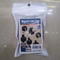 6 pièces de clips de câble multifonctionnels en ABS noir/blanc, organisateur de câbles, gestion des câbles, support de câble USB, pour bureau, voiture, maison, bureau