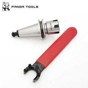Porte-outil ISO20 ER16 de haute précision avec bouton de retenue à tige de traction, broche d'axe de routeur CNC équilibrée, filetage M8, en acier - Product Image 5