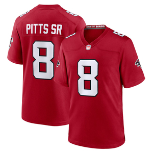 2026 Heren Dames Atlanta Jersey Custom American Football Shirts Gestikte Geborduurde Jeugd Uniformen Sportkleding met Logo's - Product Image 5
