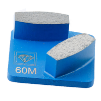 Segment de meulage diamant Redi-Lock en gros personnalisé d'usine pour meuleuse de sol