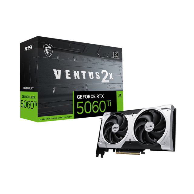 Good Price MSI GeForce RTX5060Ti 8G VENTUS 2X PLUS Gaming Graphics Card With 128-bit for PC Video Card