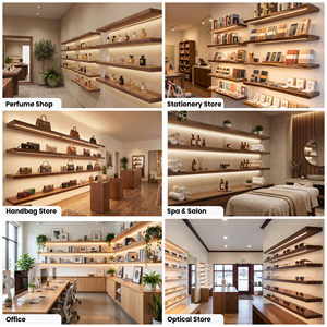 <span class=keywords><strong>Mensole</strong></span> Galleggianti <span class=keywords><strong>in</strong></span> <span class=keywords><strong>Legno</strong></span> Artigianali per Scarpe con Luci, Espositore Personalizzato per Scarpe, Decorazione Murale <span class=keywords><strong>in</strong></span> <span class=keywords><strong>Legno</strong></span> <span class=keywords><strong>da</strong></span> 180cm - Product Image 6