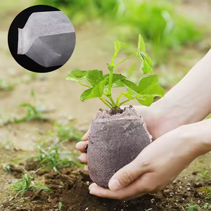 100 sacs de culture biodégradables et respirants en tissu non tissé pour semis de pommes de terre et de myrtilles, pour la culture verticale des plantes - Product Image 3