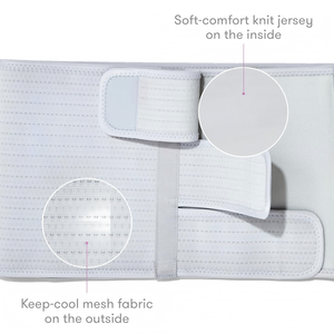 <span class=keywords><strong>Ceinture</strong></span> abdominale post-partum pour récupération après césarienne, bande <span class=keywords><strong>de</strong></span> compression fine en nylon réglable, soutien pelvien - Product Image 5