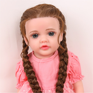 <span class=keywords><strong>40Cm</strong></span> 100% <span class=keywords><strong>Reborn</strong></span> Girl Poupée réaliste en silicone pour nouveau-né pour enfants - Product Image 1