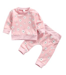 Vente de gros Ensemble barboteuse et pantalon à manches longues et à volants pour <span class=keywords><strong>bébé</strong></span> fille - Product Image 6