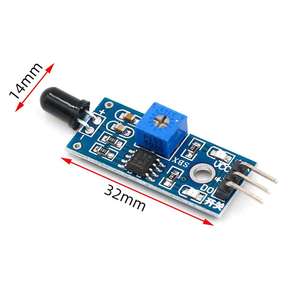 Hot IR Flame Detection Sensor Module Fire Detector <strong>Infrared</strong> Receiver Module For Diy Kit - Product Image 4
