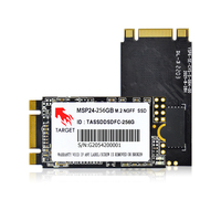 Harga grosir M.2 NGFF SSD 2280 Hard Drive Internal 128gb 256gb 512gb 1tb 2tb Metal Shell 2tb Solid State Disk untuk Desktop