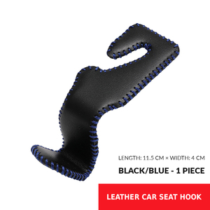 Gancho para Respaldo de Asiento de Coche, Gancho de Almacenamiento Trasero de Cuero Premium, Productos de Decoración Interior para Coche - Product Image 3