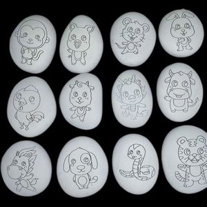 Diy Painting Arts and Crafts Flat Pebbles Popular <strong>White</strong> 5-8 cm Kids <strong>River</strong> Rock <strong>Stone</strong> High Quality Polished <strong>Stone</strong> Crafts - Product Image 6