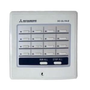 Pièces de système de climatisation centralisée <span class=keywords><strong>MITSUBISHI</strong></span> V3 VRF, kit de télécommande filaire intelligente 16 bits SC-SL1N-E pour usage commercial - Product Image 1