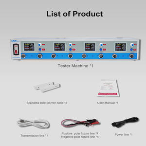 Тестер аккумуляторных элементов HeltecEnergy, 4 канала, 50А, для заряда и разряда, тестер емкости литиевых аккумуляторных элементов, тестер батарей 50А - Product Image 4
