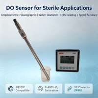 Sensor Oksigen Terlarut ACITEK DO6800 Probe PG13.5 Instalasi 130C Suhu Tinggi Baja Tahan Karat 316L Polarografi OEM/ODM