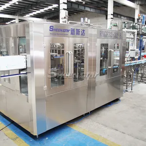 12000BPH High quality hot juice liquid filing and packing machine