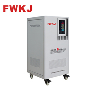 Regulador de Voltaje de CA Trifásico AVR de Cobre Puro 6KVA FWKJ 380V SVC TNS 50/60Hz con Pantalla Digital LED