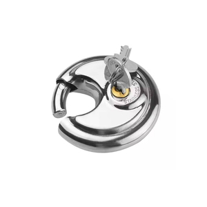 Cadenas à disque <span class=keywords><strong>de</strong></span> 60 mm pour porte <span class=keywords><strong>de</strong></span> garage, verrou coulissant pour extérieur, <span class=keywords><strong>maison</strong></span>, en acier inoxydable 201 - Product Image 2
