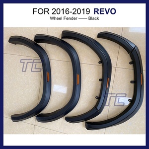 핫 세일 자동차 외부 액세서리 복근 블랙 슬림 스타일 휠 아치 펜더 플레어 토요타 Revo Vigo <span class=keywords><strong>Hilux</strong></span> - Product Image 3