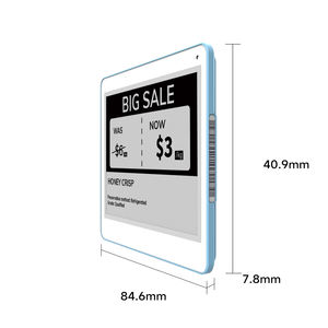 Étiquette de prix numérique ESL MinewTag 2 couleurs, écran E-Ink numérique NFC, étiquette ESL 4,2 pouces, étiquette E-Ink bicolore, étiquette électronique pour les rayons de magasin de fruits - Product Image 3