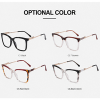 Monturas de Gafas de Ojo de Gato Vintage de Alta Calidad, Monturas Ópticas de Acetato Puro para Hombre y Mujer ZgGKdd
